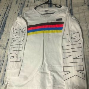 PINK by Victoria Secrets long sleeve v-neck top